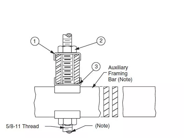 0010260010 – SUPPORTING AUXILIARY FRAMING