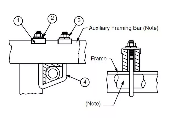 0010340110 – FASTENING FRAME TOP ANGLE TO