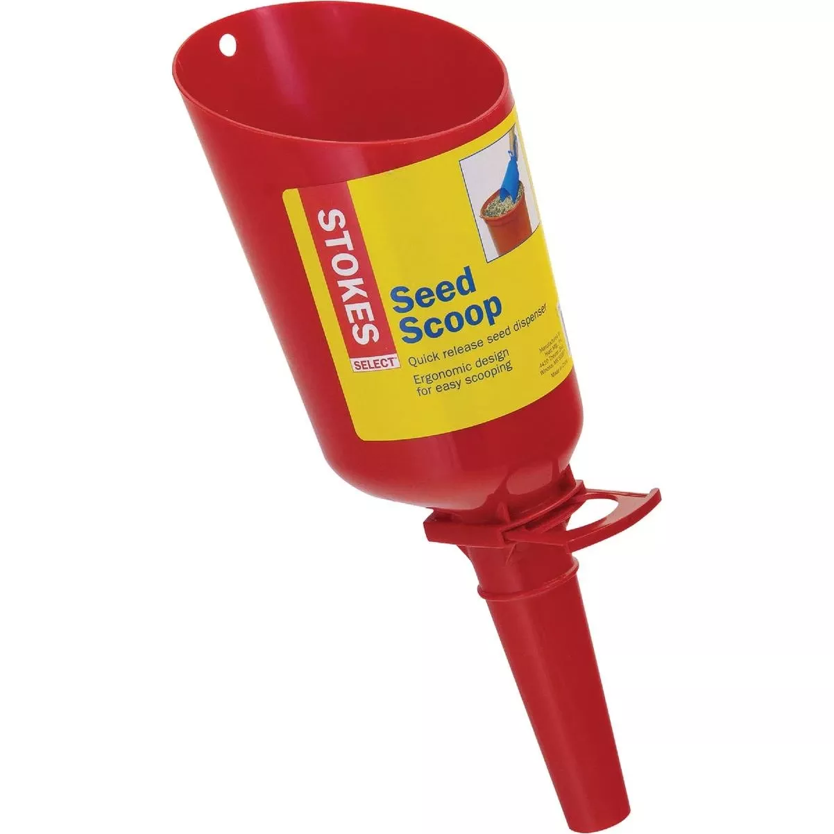 1 Qt. Red Birdseed Scoop