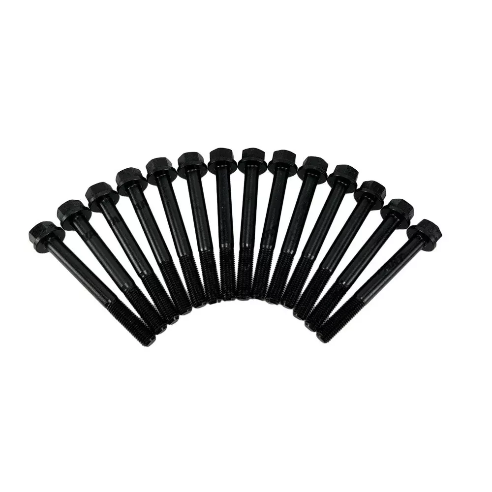 14 PCS Head Bolt Set 119515-01200 For Yanmar 3TNV70 Diesel Engine
