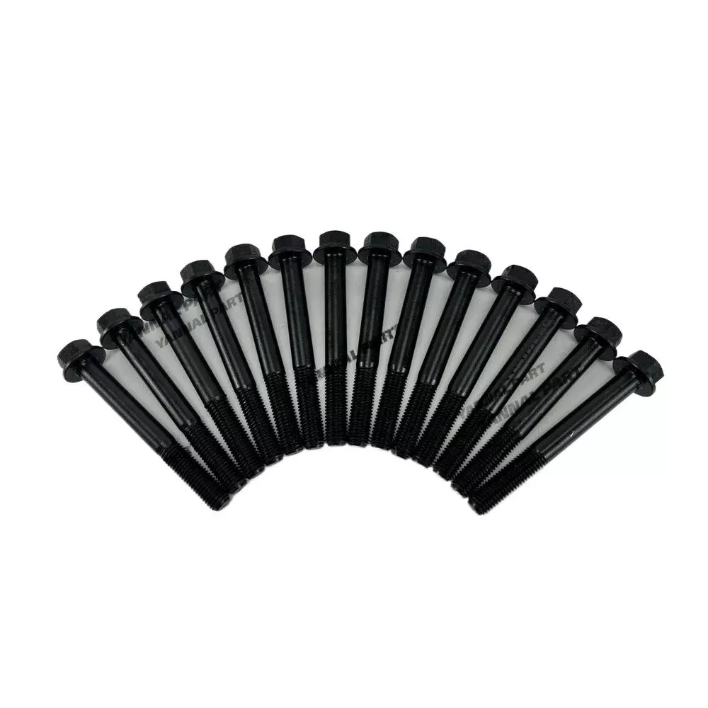 14 PCS Head Bolt Set For Kubota D905 Diesel Engine