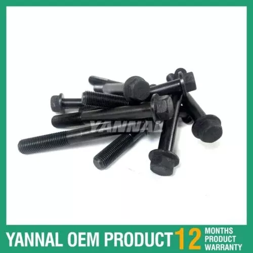 18 PCS V2403 Cylinder Head Screw For Kubota