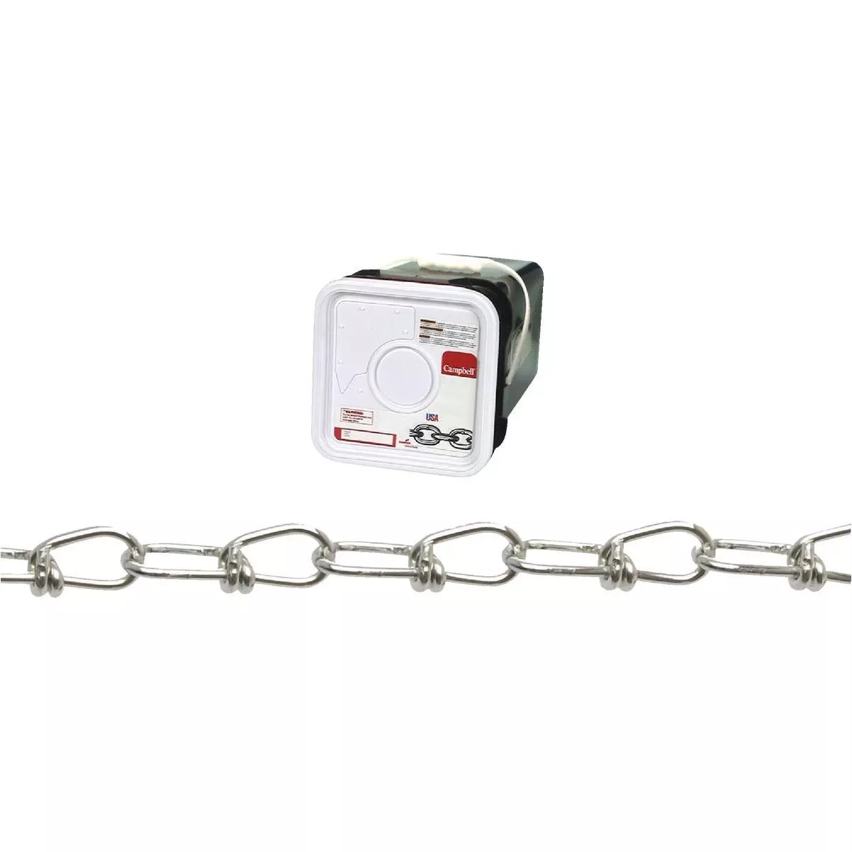 #2/0 250 Ft. Zinc-plated Low-carbon Steel Coil Chain