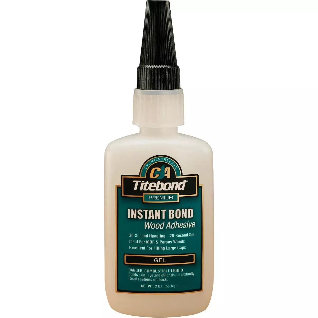 2 Oz. Instant Bond Gel Viscosity Ca Wood Adhesive Gel