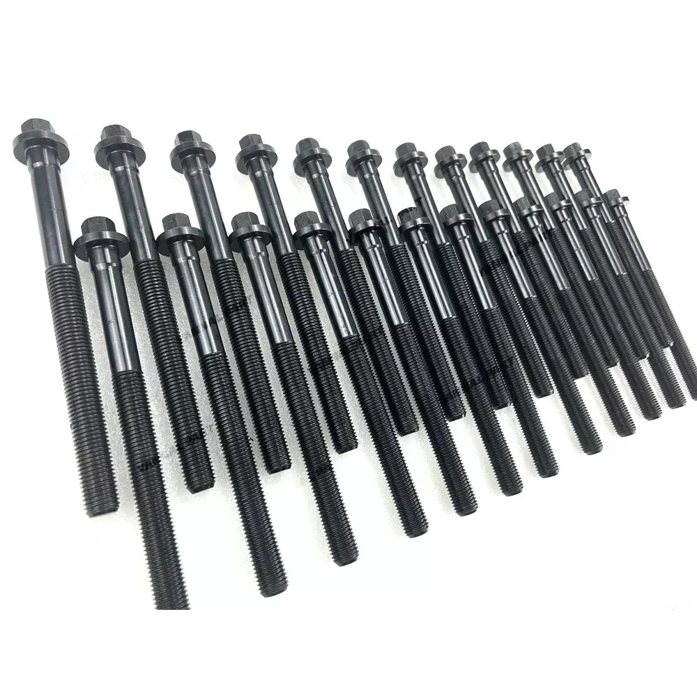 24 PCS Head Bolt Set For Liebherr R916 Diesel Engine