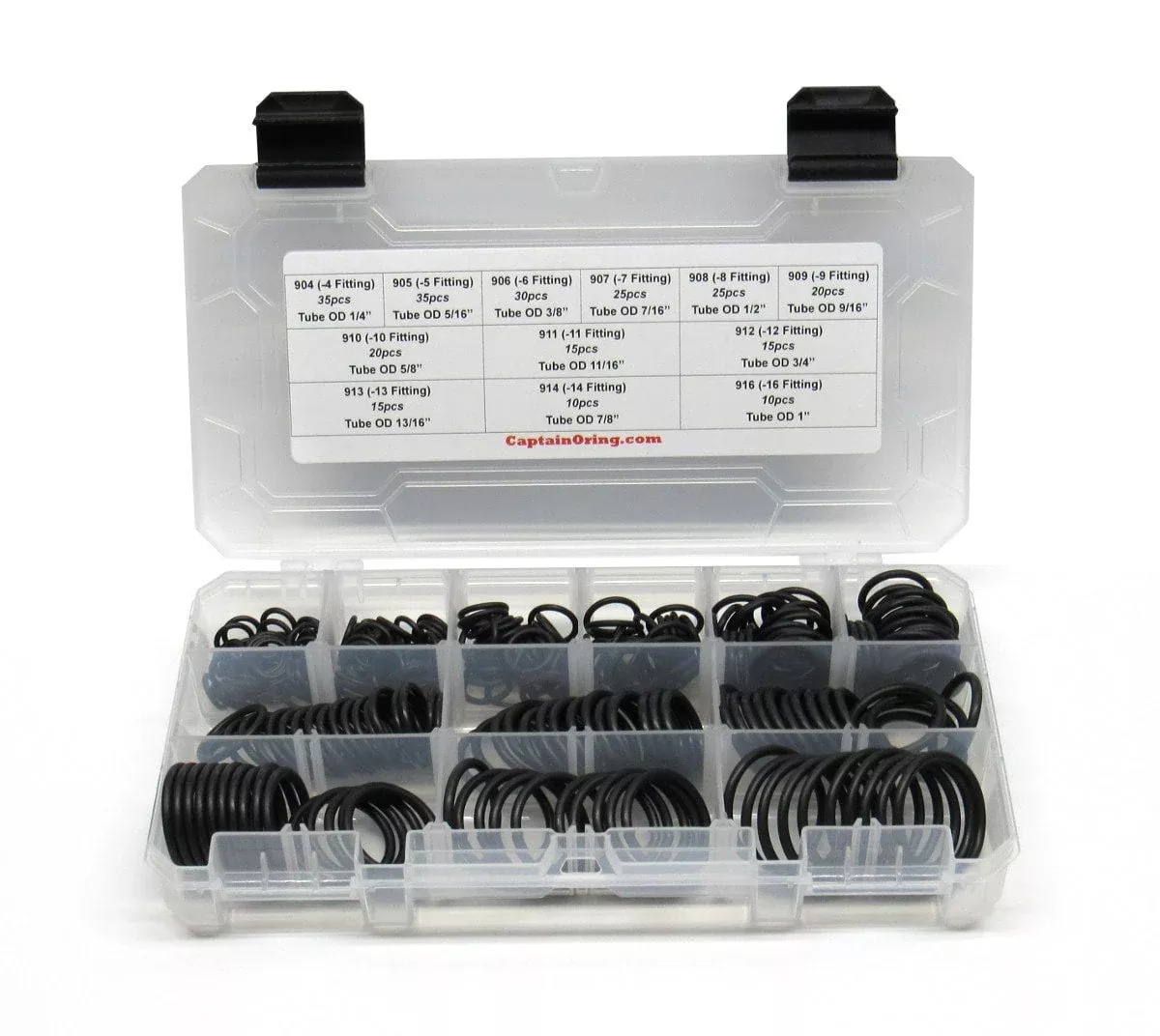 255pc ORB BOSS Hydraulic BN70 O-Ring Kit