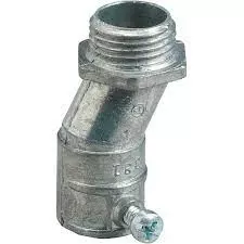3/4-inch Offset Emt Conduit Connector With Set Screw - Model 90372