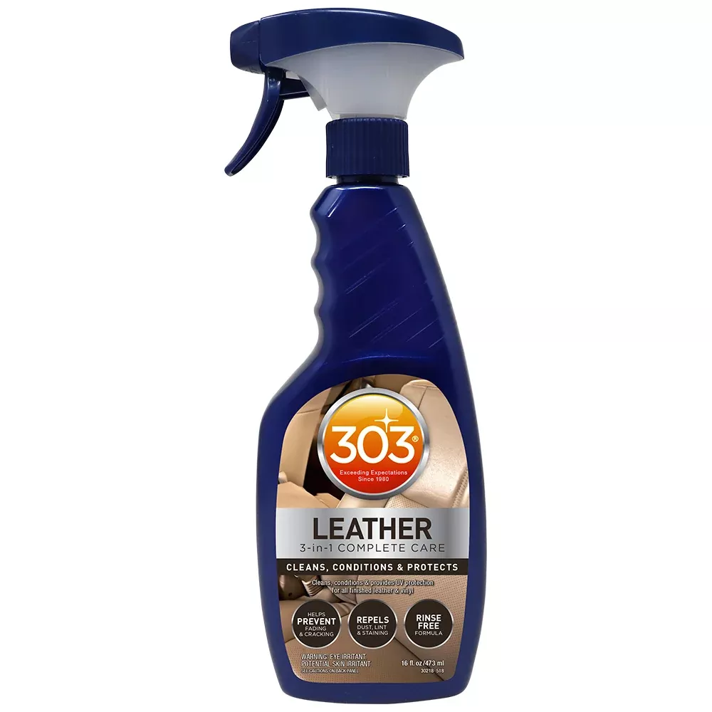 303 Automotive Leather 3-in-1 Complete Care – 16 oz