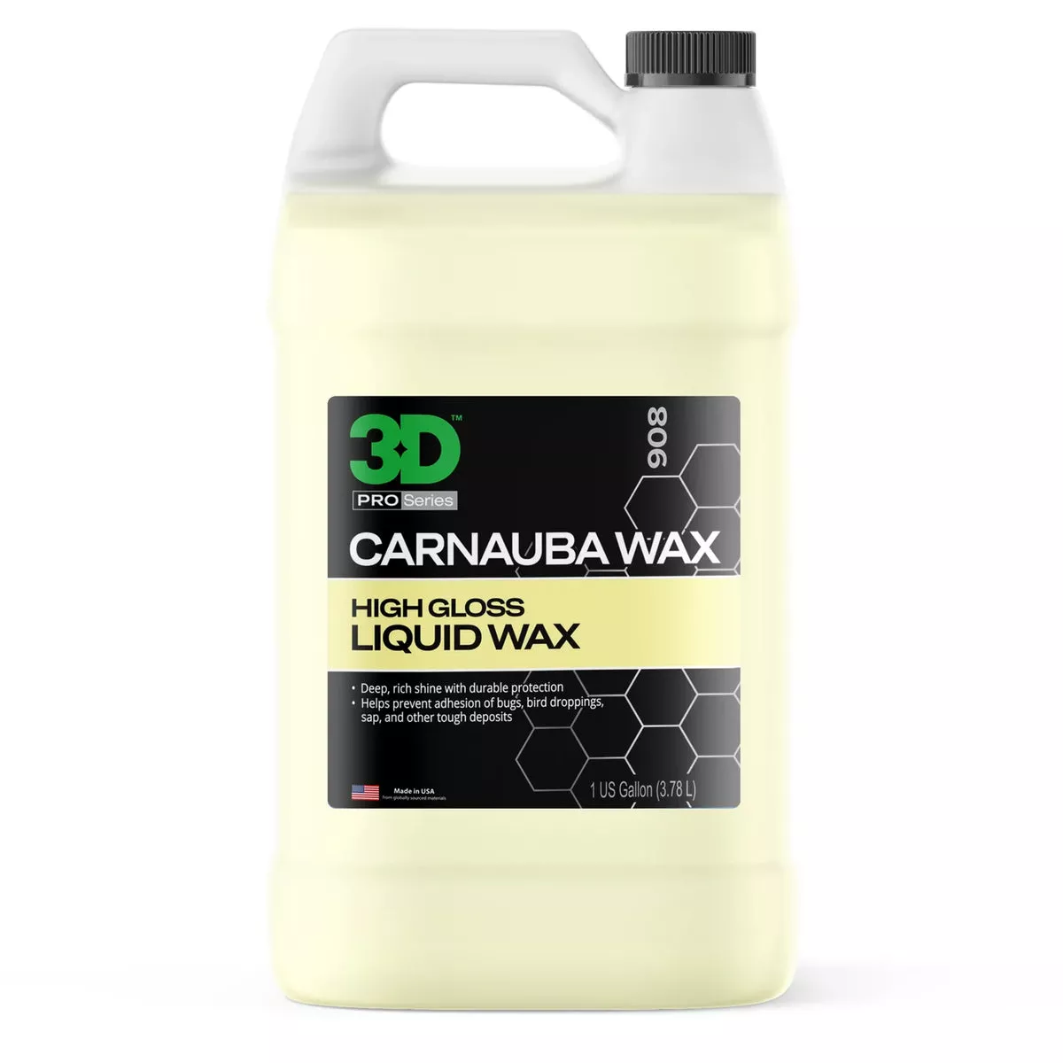 3D Carnauba Wax – 1 gal
