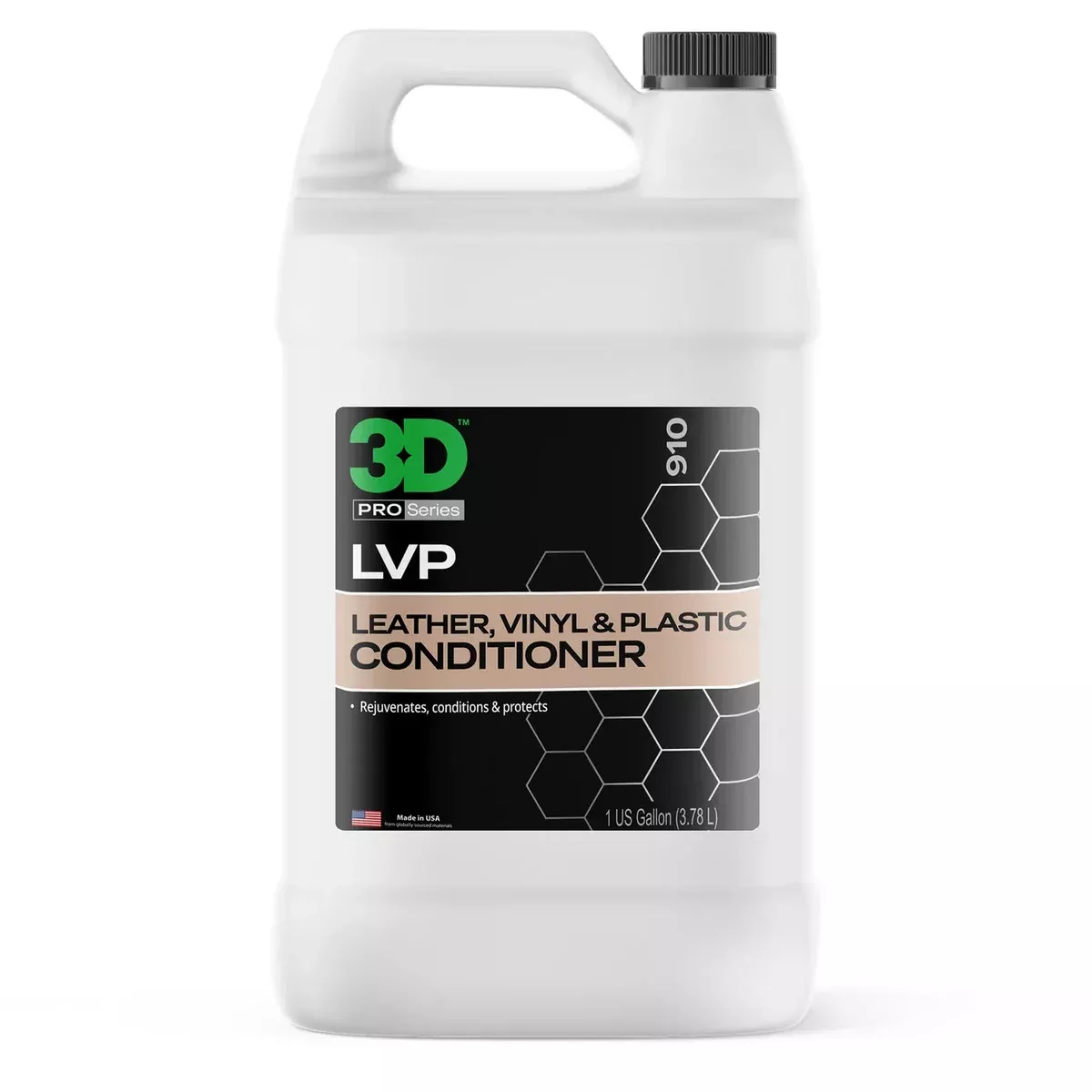 3D LVP Conditioner – Leather, Vinyl & Plastic Conditioner – 1 gal
