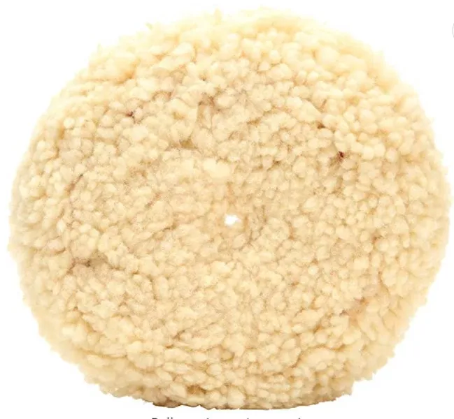 3M 05719 WOOL COMPOUNDING PAD – WHITE (STEP 1) 9IN EACH