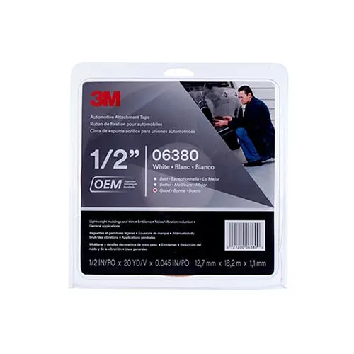 3M™ Automotive Attachment Tape – White – 7/8 inch