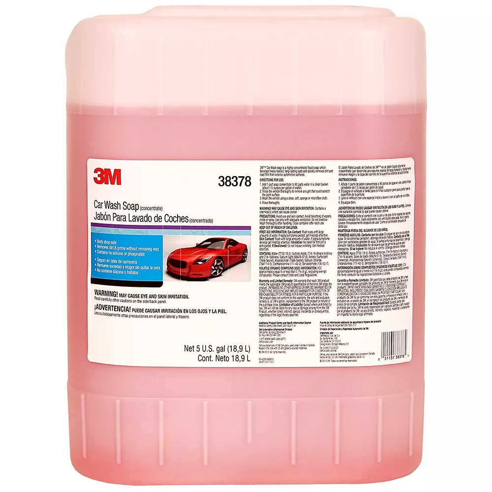 3M Car Wash Soap 38378 - 5 gal