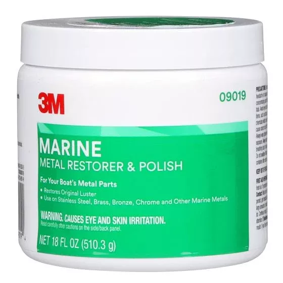 3M Metal Restorer and Polish, 09019, 18 oz Paste, 6 /case