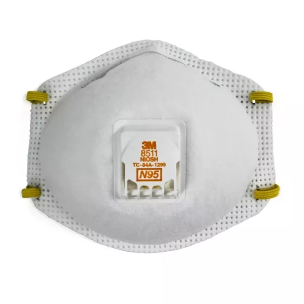 3M Particulate Respirator (N95) – 10 per Carton or 80 per Case (8511)