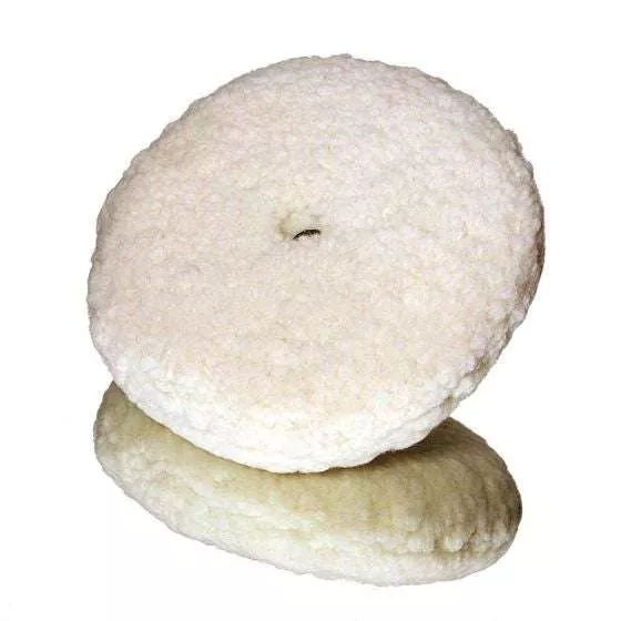 3M PERFECT-IT™ 05753 9″ DOUBLE-SIDED WHITE WOOL COMPOUND PAD
