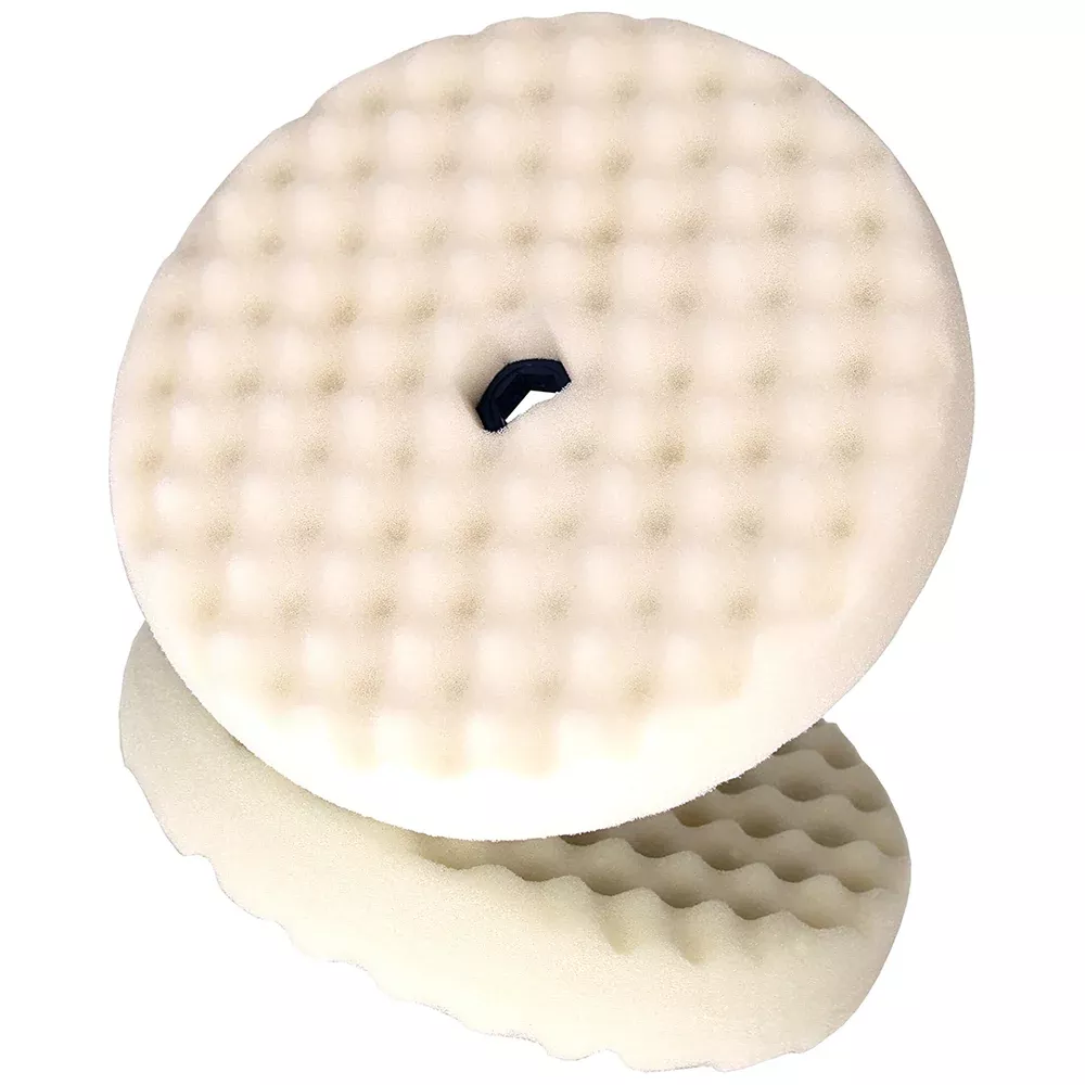 3M Perfect-It Foam Compounding Pad 05706 – Double Sided, Quick Connect – 8 inch – White