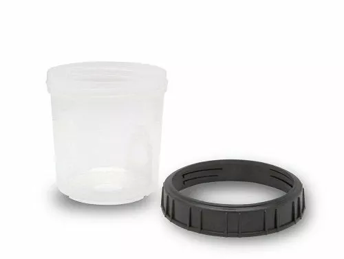 3M PPS 16001 Mixing Cup And Collar, Standard, 22 Oz. (1 Cup & 1 Collar)