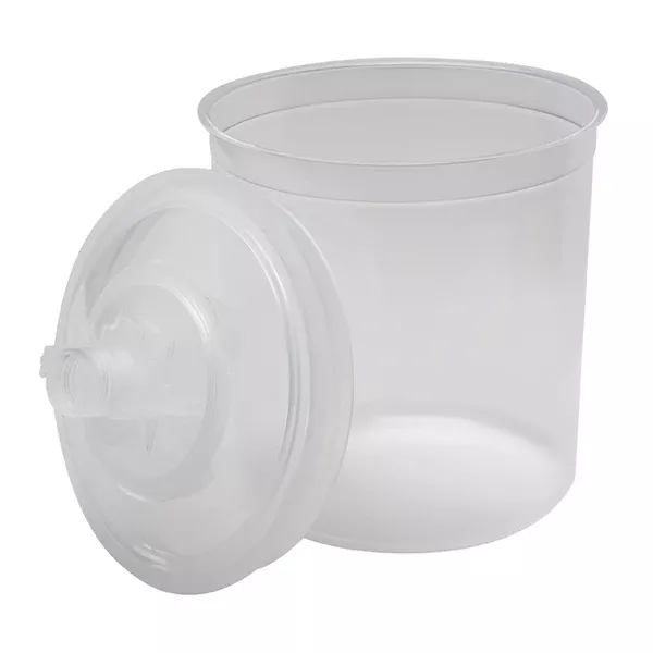 3M PPS 650 ml (22 fl oz) Standard Disposable Liners & Lids (200 Micron Filter) – 50 Pack (16000)