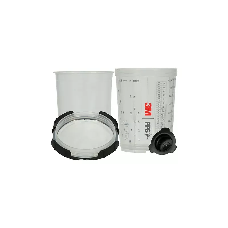3M™ PPS™ Series 2.0 Spray Cup System Kit, 26112, Midi (13.5 fl oz, 400 mL), 200 Micron Filter 3M.26112