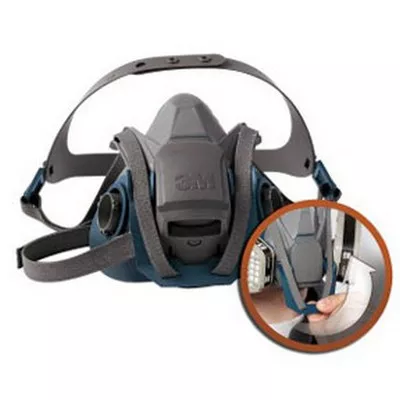 3M Quick Latch Half Facepiece Reusable Respirator (49490)
