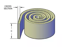 612F FLEXIBLE GUIDE BEARINGS-POLYESTER RESIN