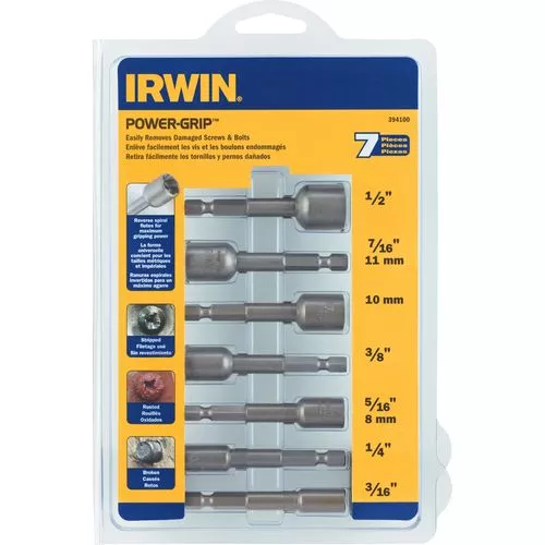7 Piece Power Grip™ Nut Buster Set