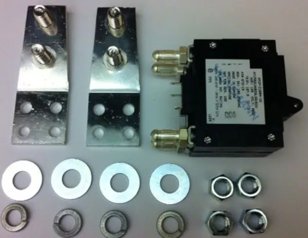 747-503-20-000 - 150 Amp AM Breaker Kit, 2P, Battery Breaker, Bullet, Series Trip, DCP03