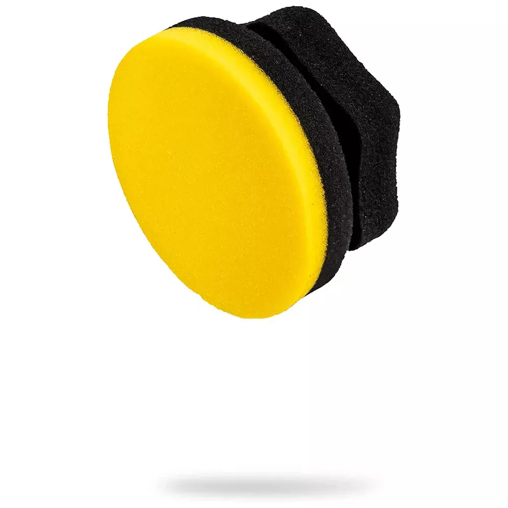 Adam’s Hex-Grip Wax & Sealant Applicator – Yellow
