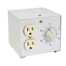 Analog Timer, 60 Minute, 220 V/50/60 Hz/1 Ph
