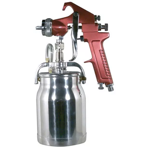 Astro Pneumatic Spray Gun with Red Handle & Cup – 4008