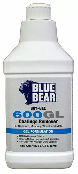 Blue Bear BBISGQT 600GL Coatings Remover – 1 Quart