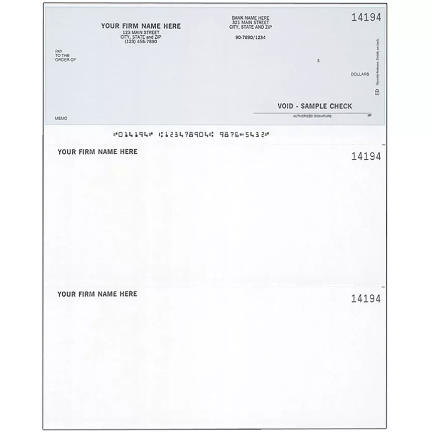 Business Checks – 1-Part (250)