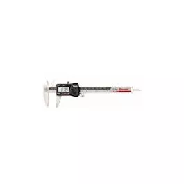 Caliper, Digital, 0 to 6 Inch Range, 0.0005 Resolution, with Plastic Case