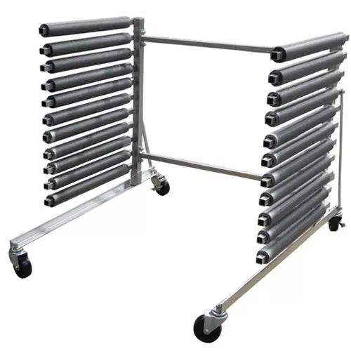 CHAMP Aluminum 10-Slot Mobile Windshield Rack 6265