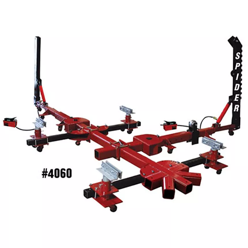 CHAMP Spider Portable 10-Ton, 4-Clamp Frame Straightener