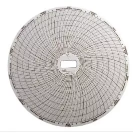 Chart Paper for Recording Thermometer, 7-Day, 10°-50°C, 6"