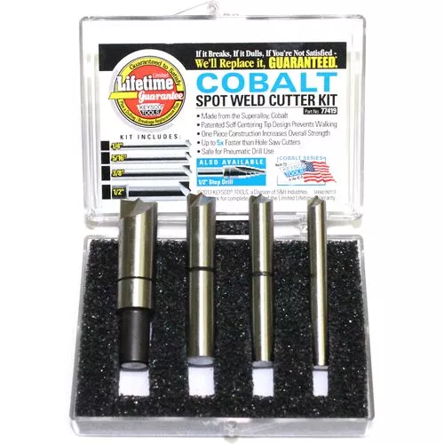 Cobalt Spot Weld Cutter Kit