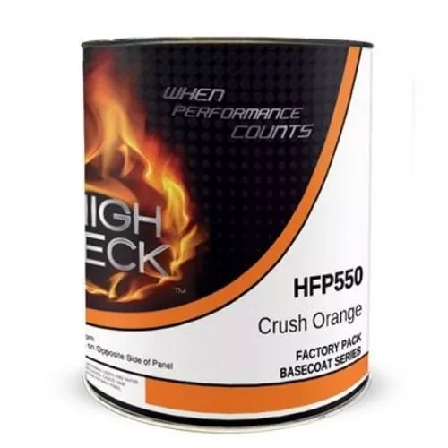 CRUSH ORANGE CHRYSLER PL4 BASECOAT PAINT, GALLON, HIGH TECK HFP550