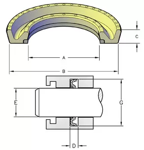 CTC – DYR STYLE ROD BUFFER SEALS