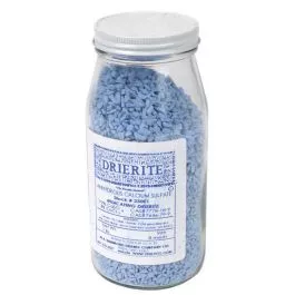 Desiccant, Drierite, indicating, #8 mesh, 1 lb.