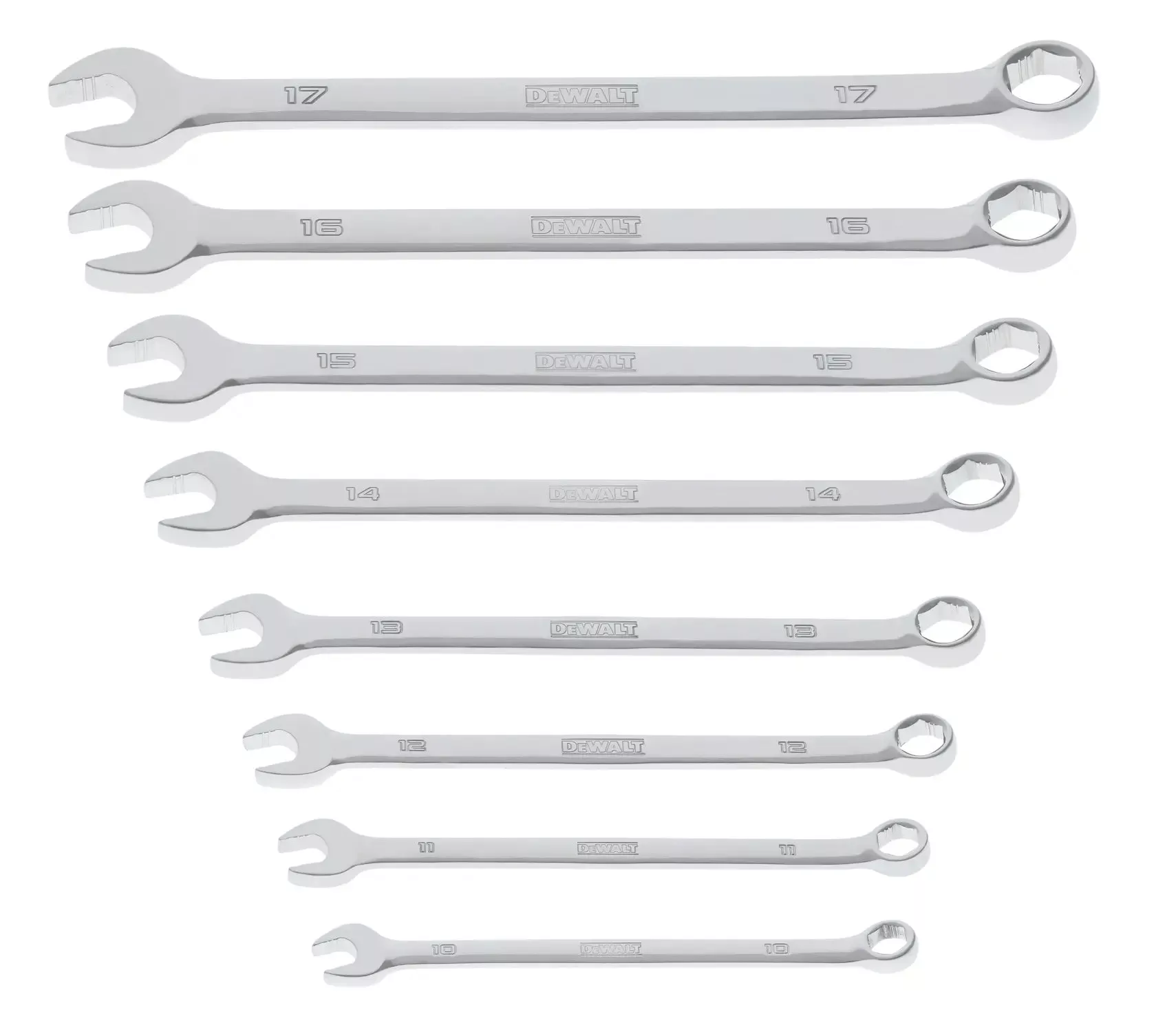 DEWALT TOUGHSERIES 8-Piece Combination Wrench Set
