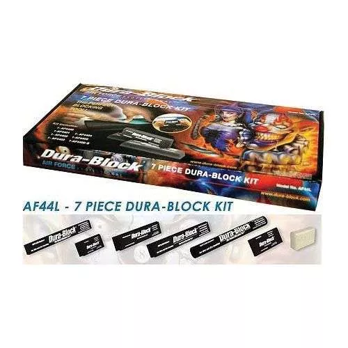 DURA-BLOCK AF44L 7 PC SANDING BLOCK KIT, PSA ATTACHMENT