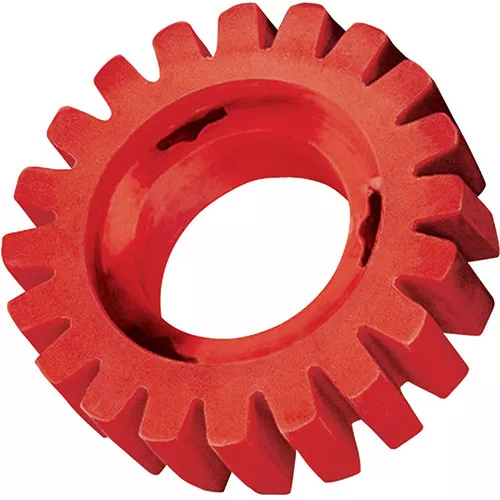 Dynabrade 4″ x 1-1/4″ RED-TRED Eraser Wheel – 92255