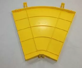 FGS-SH4E-F 4"X12" 45 DEGREE HORIZONTAL ELBOW COVER