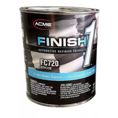 FINISH 1 ACME FC720 ULTIMATE OVERALL CLEARCOAT, QUART