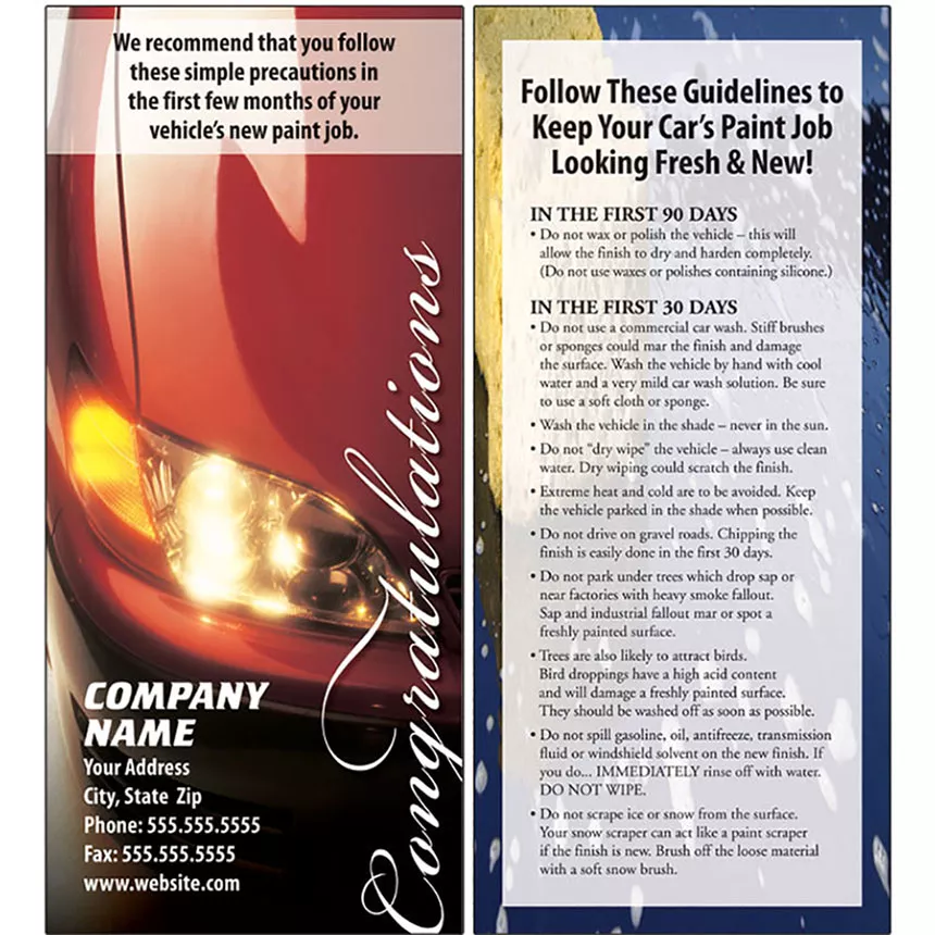 Fresh Paint – Headlight – Insert