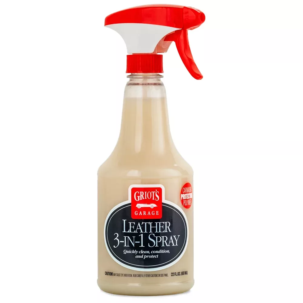 Griot’s Garage Leather 3-in-1 Spray – 22 oz