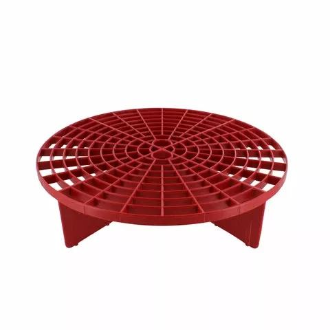 Grit Guard Insert (Red) – Fits 12 Inch Diameter Bucket