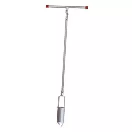 Hand Auger Set with S-Head, T-Handle Extension with Connector, Reg. Solid
